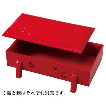 足付ツボツボ盛箱 蓋 福井クラフト