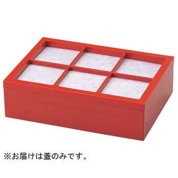 6寸 源氏物語盛器 蓋 福井クラフト