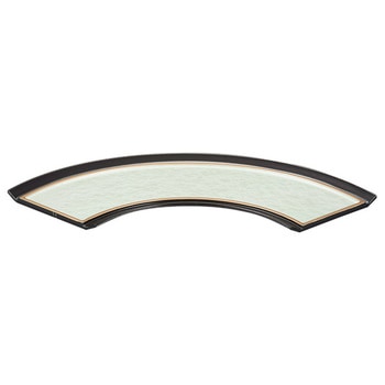 尺0 扇面前菜浅皿 福井クラフト