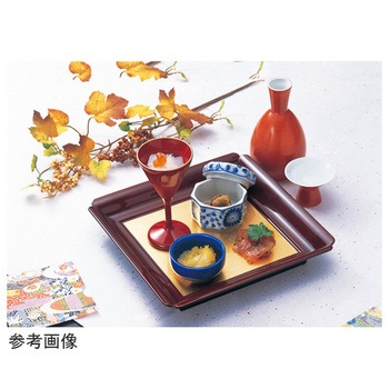 角彩り皿 福井クラフト