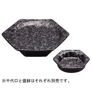 耐熱6.5寸 亀甲高月盛鉢 福井クラフト