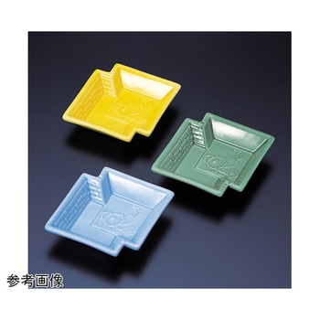 陶 色紙小皿 福井クラフト