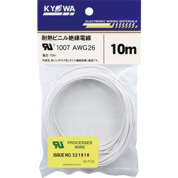 UL1007 AWG26 10m WH ULϔMrj≏d an[lbg 05235037