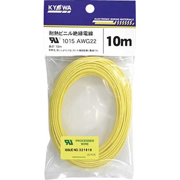 UL1015 AWG22 10m YL ULϔMrj≏d an[lbg d̓P[u 600V 05235798