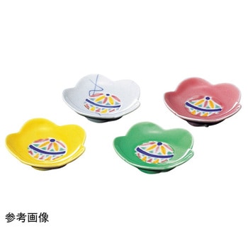 陶 梅花珍味皿 福井クラフト