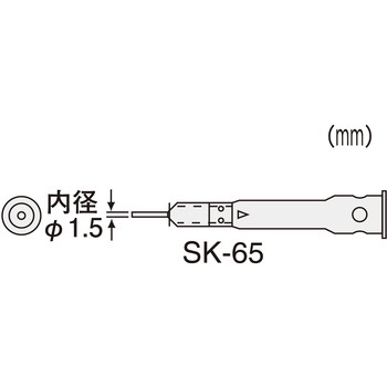 コテライザーホットブローチップ(SK-60シリーズ用) エンジニア