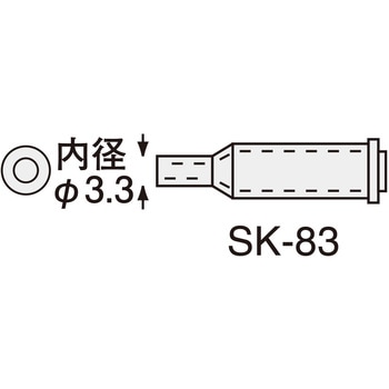 コテライザーホットブローチップ(SK-70シリーズ用) エンジニア