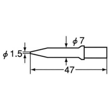 ST-05 交換用コテ先(SK-21用) 1個 エンジニア 【通販モノタロウ】