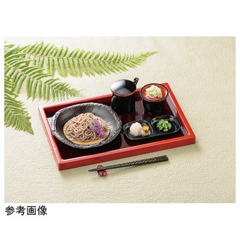 A そば盆 朱内黒 福井クラフト