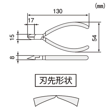 強力ニッパー(穴付) エンジニア