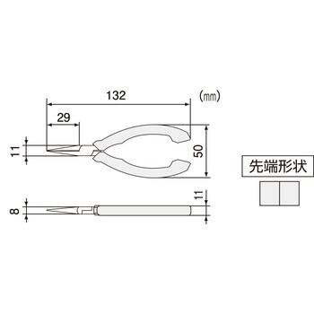 ミニチュアリードペンチ エンジニア