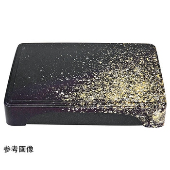 箱膳 箔舞踊内黒 福井クラフト