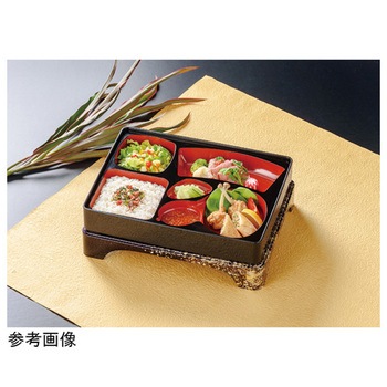 箱膳 箔舞踊内黒 福井クラフト
