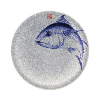 A150寿司皿 シルバーパール 福井クラフト