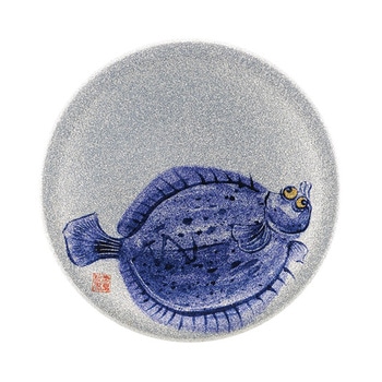 A150寿司皿 シルバーパール 福井クラフト