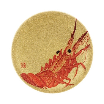 A150寿司皿 ゴールドパール 福井クラフト