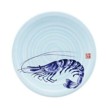 A150寿司皿 渦青磁 福井クラフト