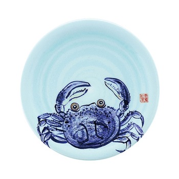 A150寿司皿 渦青磁 福井クラフト