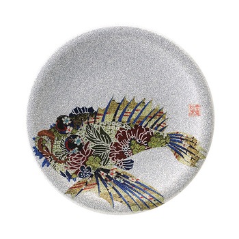 A150寿司皿 シルバーパール 福井クラフト