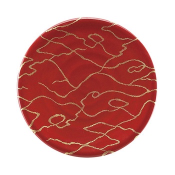 13000193 A 150渦巻き皿 金の河 福井クラフト 05256706