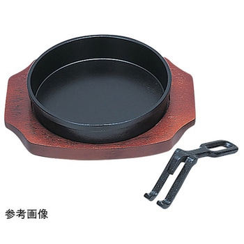 すき焼き鍋セット ハンドル.木台付 福井クラフト