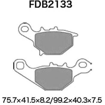 FDB2133AG �X�N�[�^�[ FERODO(�t�F���[�h) 05258654