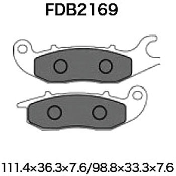 FDB2169AG �X�N�[�^�[ FERODO(�t�F���[�h) 05258767