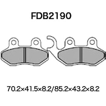 FDB2190AG �X�N�[�^�[ FERODO(�t�F���[�h) 05258794