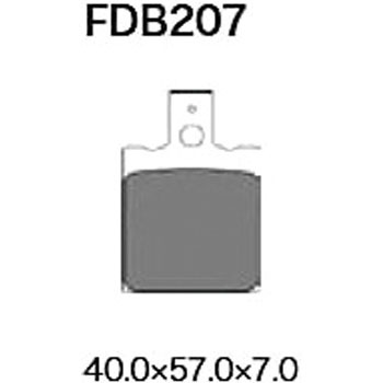 FDB207ST V^[Obv FERODO(tF[h) 05257988
