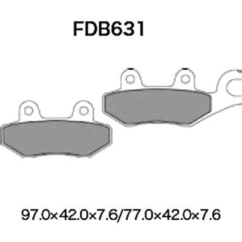 FDB631ST V^[Obv FERODO(tF[h) 05258128