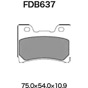 FDB637ST V^[Obv FERODO(tF[h) 05258225