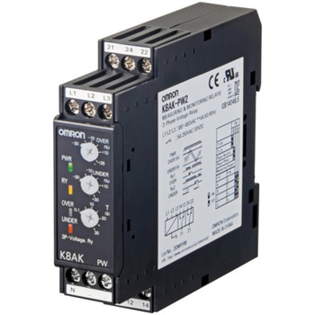 三相電圧リレー K8AK-PW omron(オムロン)