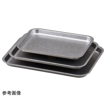 長角トレー スモーク銀 福井クラフト