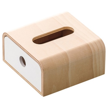 木製ハーフスライドティッシュBOX 福井クラフト