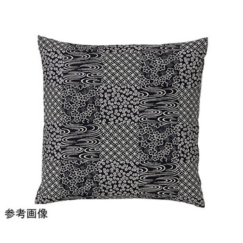 座布団 紺 40×40カバー 福井クラフト