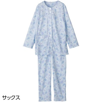 婦人ワンタッチテープ+腰開きパジャマ 98092シリーズ - ケアファッション