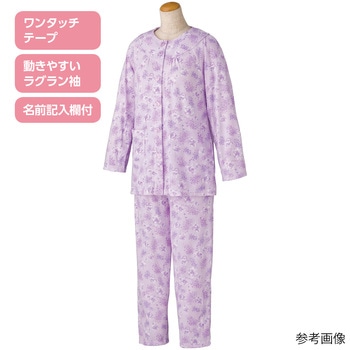 婦人ワンタッチテープ+腰開きパジャマ 98092シリーズ - ケアファッション