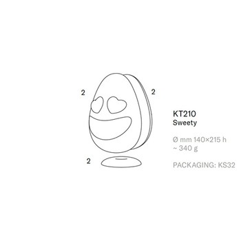 3Dチョコレートモールド エッグキット イースター 1セット 2個入 KTシリーズ pavoni