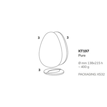 3Dチョコレートモールド エッグキット イースター 1セット 2個入 KTシリーズ pavoni