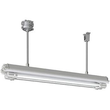 防爆形直管LEDランプ照明器具2灯用パイプ吊形 岩崎電気