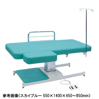 電動小児用処置ベッド オレンジ TB-1643シリーズ 高田ベッド製作所
