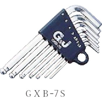 ボールポイント六角棒レンチスタンダードタイプ(硬質クロムメッキ) セット品 TRUSCO