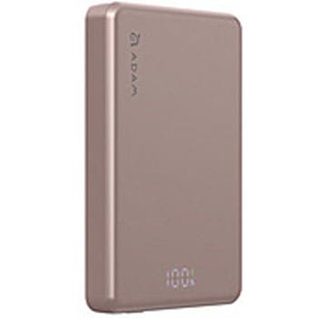 超薄型マグネットワイヤレス充電モバイルバッテリー 10000mAh APBADVTL10PK ADAM elements
