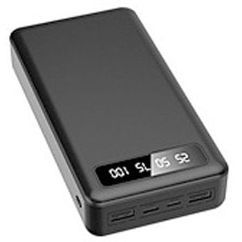 安心の国内サポート2年保証 PSE認証品 高品質 大容量30000mAhモバイルバッテリータイプC入出力搭載 SeeSea ブラック ABS-AS300-BK SeeSeaJapan