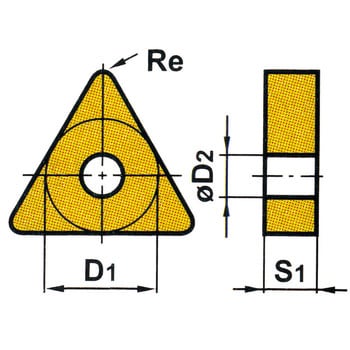 チップ TNGG 三菱マテリアル 旋盤用チップ三角形 【通販モノタロウ】
