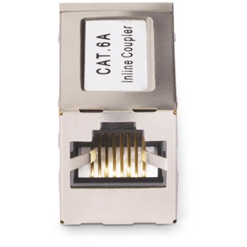 LANケーブル延長コネクター/CAT6A対応/シールド付き/メス-メス/T568端子/ギガビットイーサネット対応 RJ45中継用インラインカプラー StarTech.com