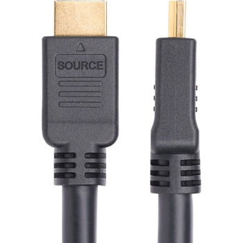 HDMI 2.0ケーブル/アクティブタイプ/CMP プレナム難燃グレード/HDR10/オス・オス/ブラック/壁内配線用 ハイスピード モニター ディスプレイコード StarTech.com