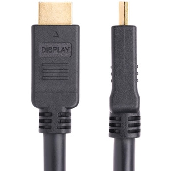 HDMI 2.0ケーブル/アクティブタイプ/CMP プレナム難燃グレード/HDR10/オス・オス/ブラック/壁内配線用 ハイスピード モニター ディスプレイコード StarTech.com