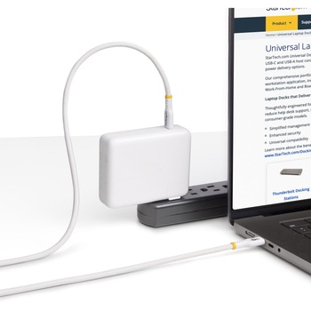 USB-C充電ケーブル/USB 2.0/オス・オス/PD対応 Type-C データ転送 急速 高速充電コード StarTech.com