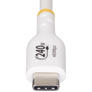 USB-C充電ケーブル/USB 2.0/オス・オス/PD対応 Type-C データ転送 急速 高速充電コード StarTech.com